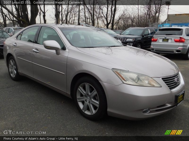 Golden Almond Metallic / Cashmere 2007 Lexus ES 350