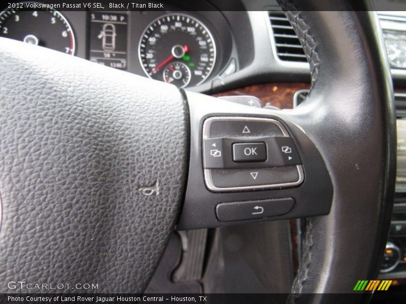 Black / Titan Black 2012 Volkswagen Passat V6 SEL