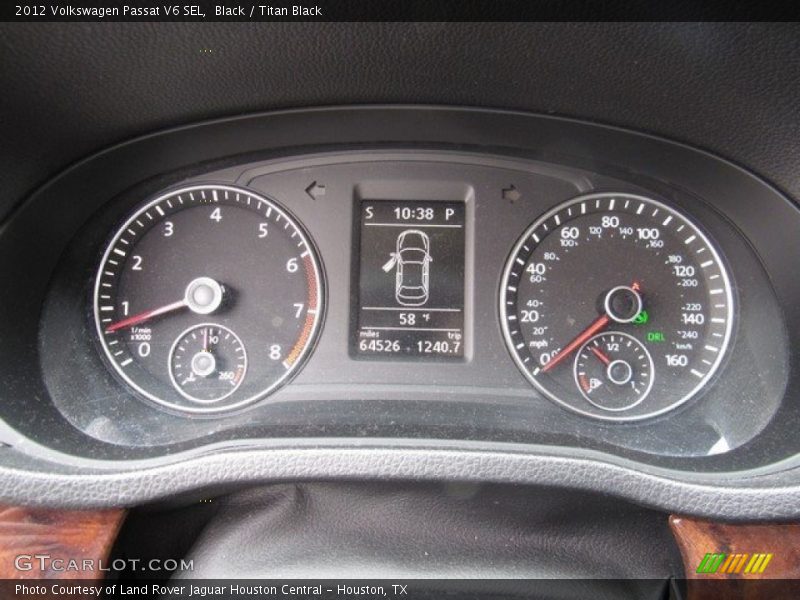 Black / Titan Black 2012 Volkswagen Passat V6 SEL