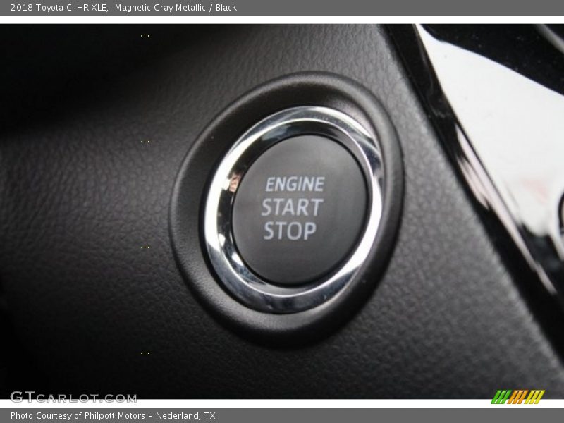Magnetic Gray Metallic / Black 2018 Toyota C-HR XLE