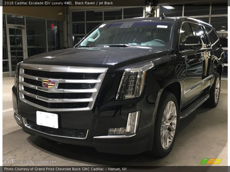 Black Raven / Jet Black 2018 Cadillac Escalade ESV Luxury 4WD