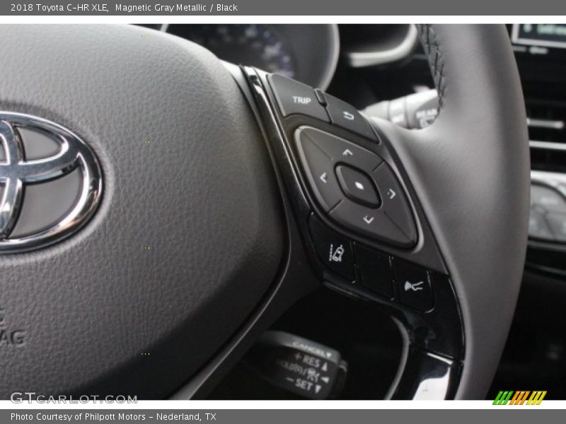 Magnetic Gray Metallic / Black 2018 Toyota C-HR XLE