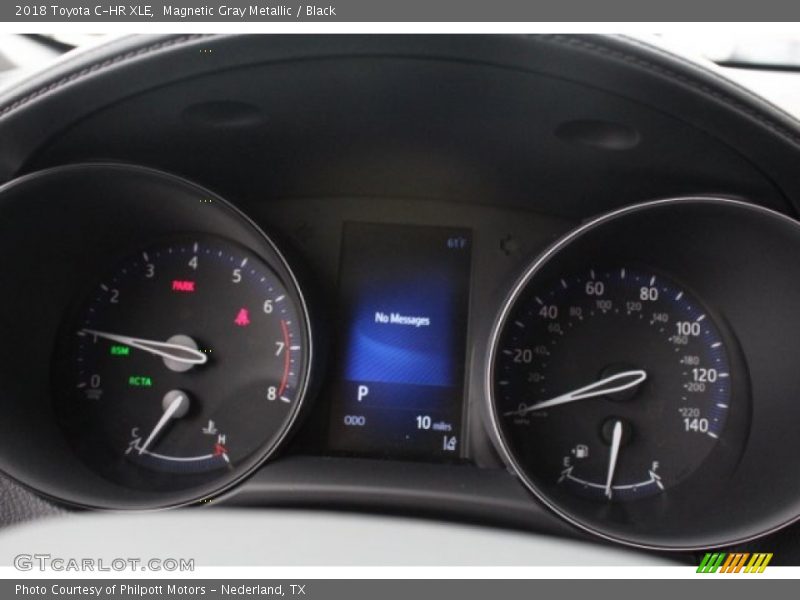 Magnetic Gray Metallic / Black 2018 Toyota C-HR XLE