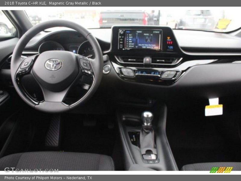 Magnetic Gray Metallic / Black 2018 Toyota C-HR XLE