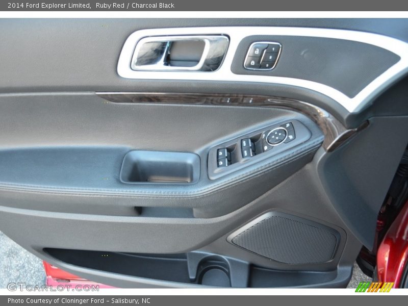 Ruby Red / Charcoal Black 2014 Ford Explorer Limited