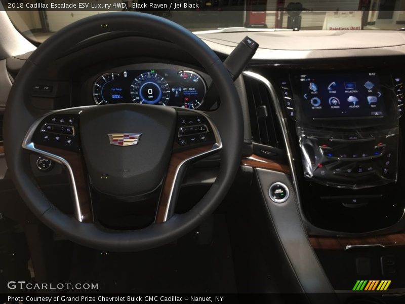 Black Raven / Jet Black 2018 Cadillac Escalade ESV Luxury 4WD