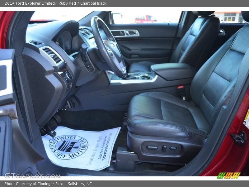 Ruby Red / Charcoal Black 2014 Ford Explorer Limited