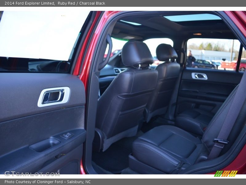 Ruby Red / Charcoal Black 2014 Ford Explorer Limited