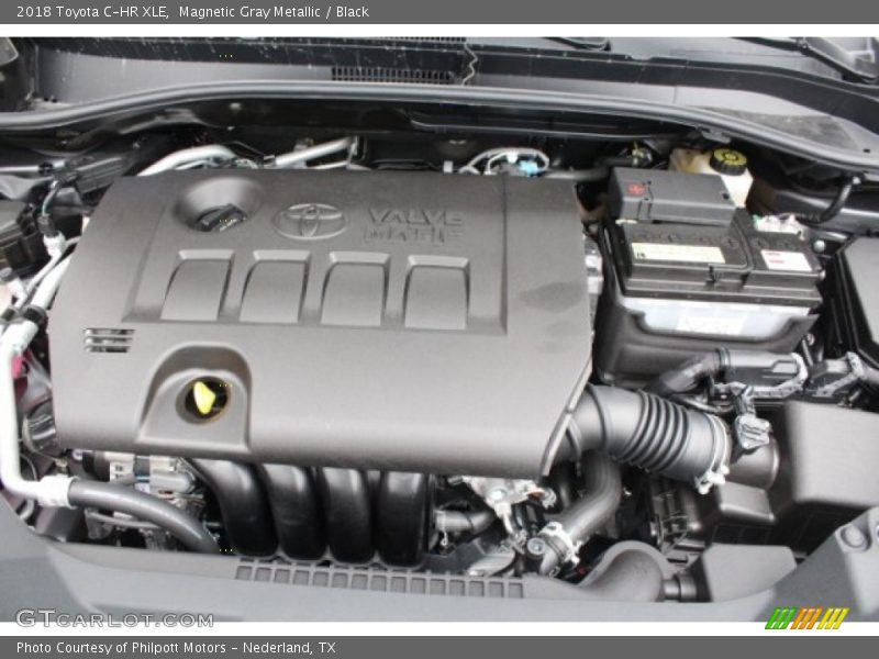 Magnetic Gray Metallic / Black 2018 Toyota C-HR XLE
