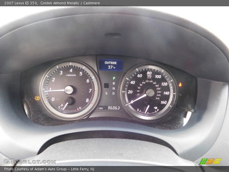 Golden Almond Metallic / Cashmere 2007 Lexus ES 350
