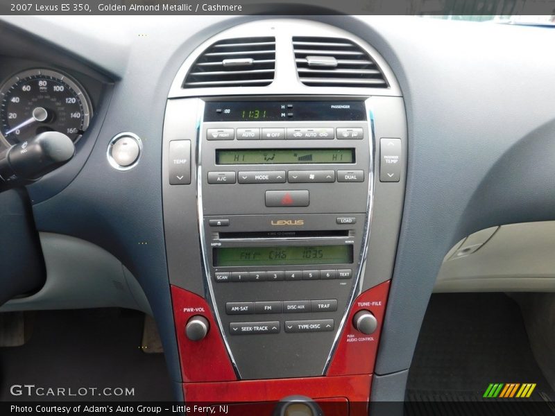Golden Almond Metallic / Cashmere 2007 Lexus ES 350