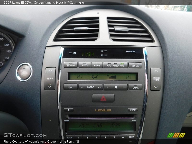 Golden Almond Metallic / Cashmere 2007 Lexus ES 350