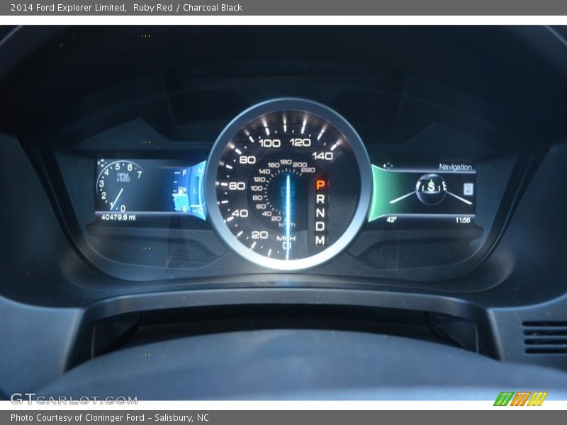 Ruby Red / Charcoal Black 2014 Ford Explorer Limited