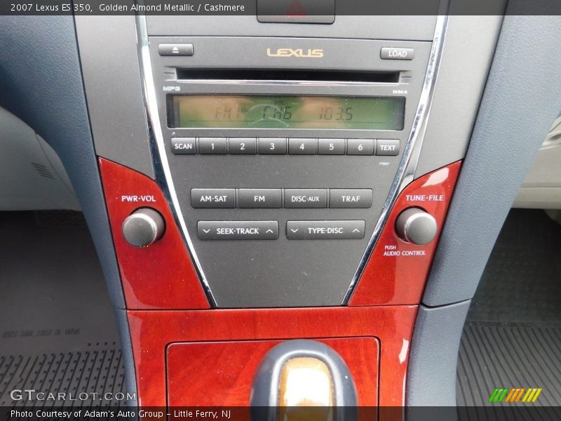 Golden Almond Metallic / Cashmere 2007 Lexus ES 350