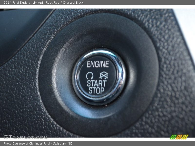Ruby Red / Charcoal Black 2014 Ford Explorer Limited