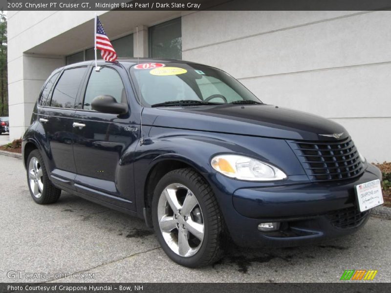 Midnight Blue Pearl / Dark Slate Gray 2005 Chrysler PT Cruiser GT