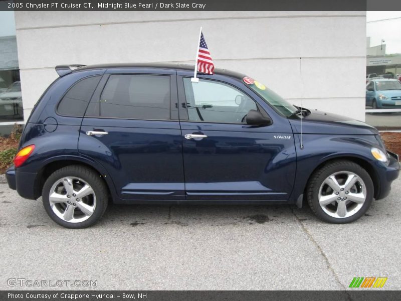 Midnight Blue Pearl / Dark Slate Gray 2005 Chrysler PT Cruiser GT