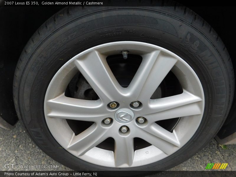 Golden Almond Metallic / Cashmere 2007 Lexus ES 350