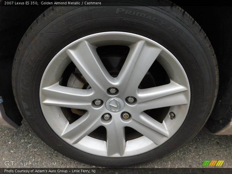 Golden Almond Metallic / Cashmere 2007 Lexus ES 350
