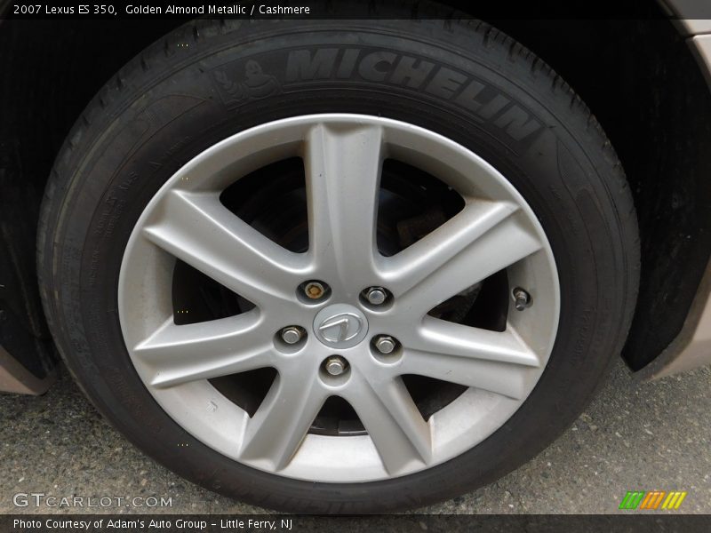 Golden Almond Metallic / Cashmere 2007 Lexus ES 350