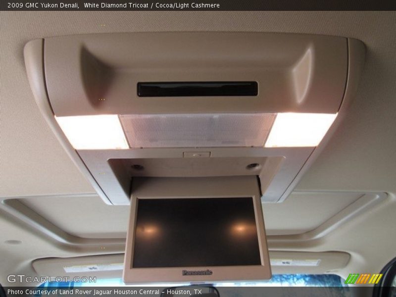 White Diamond Tricoat / Cocoa/Light Cashmere 2009 GMC Yukon Denali