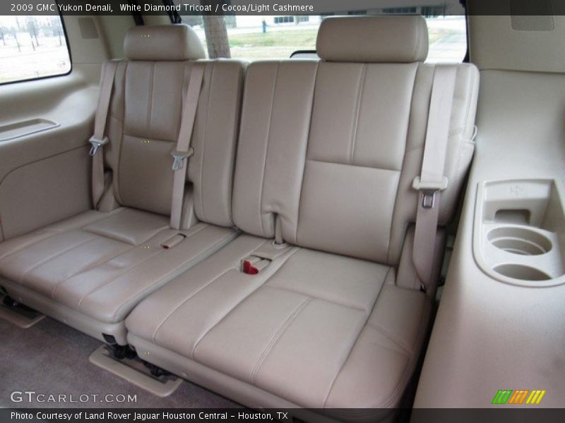 White Diamond Tricoat / Cocoa/Light Cashmere 2009 GMC Yukon Denali