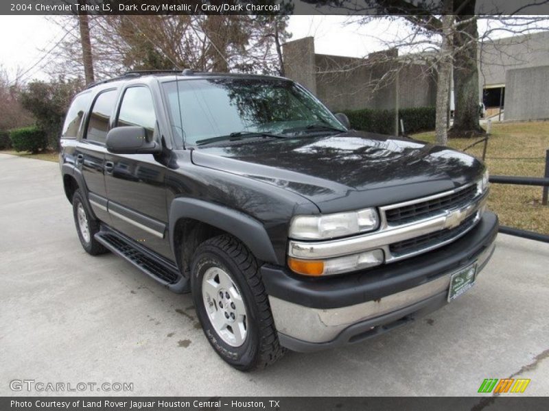 Dark Gray Metallic / Gray/Dark Charcoal 2004 Chevrolet Tahoe LS