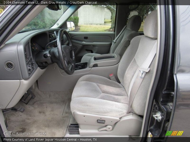 Dark Gray Metallic / Gray/Dark Charcoal 2004 Chevrolet Tahoe LS