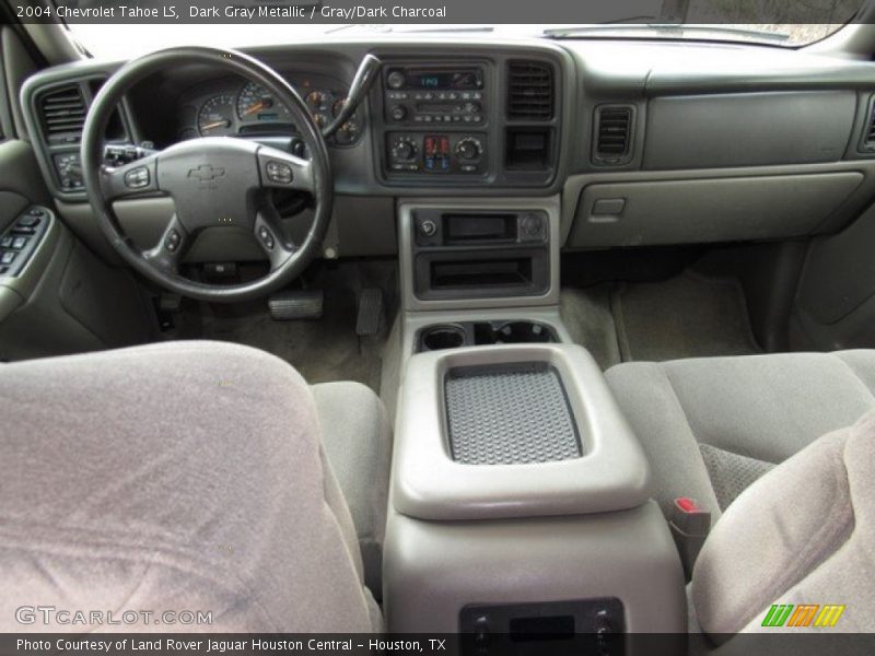Dark Gray Metallic / Gray/Dark Charcoal 2004 Chevrolet Tahoe LS