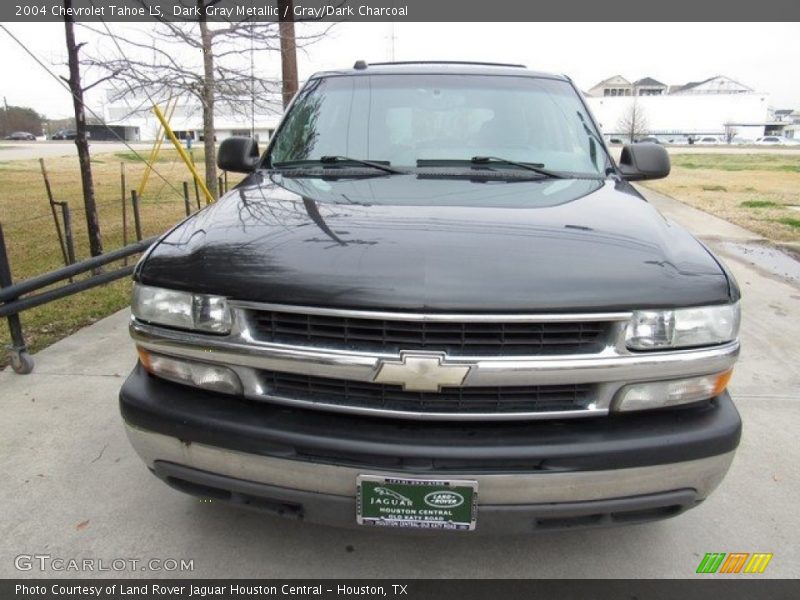 Dark Gray Metallic / Gray/Dark Charcoal 2004 Chevrolet Tahoe LS