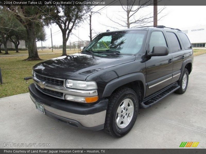 Dark Gray Metallic / Gray/Dark Charcoal 2004 Chevrolet Tahoe LS