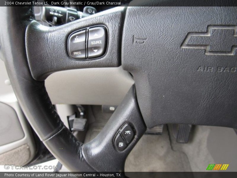 Dark Gray Metallic / Gray/Dark Charcoal 2004 Chevrolet Tahoe LS