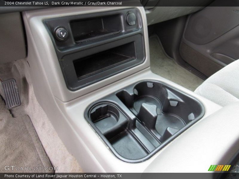Dark Gray Metallic / Gray/Dark Charcoal 2004 Chevrolet Tahoe LS