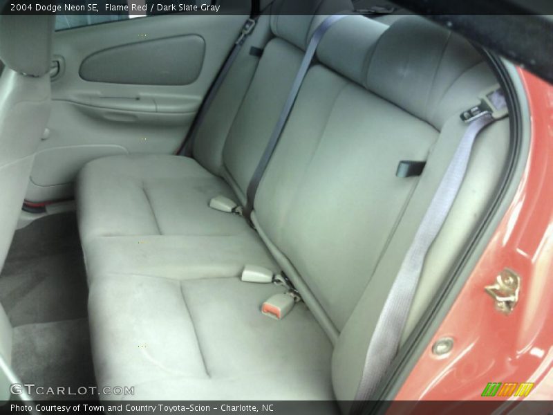 Flame Red / Dark Slate Gray 2004 Dodge Neon SE