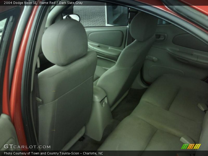 Flame Red / Dark Slate Gray 2004 Dodge Neon SE