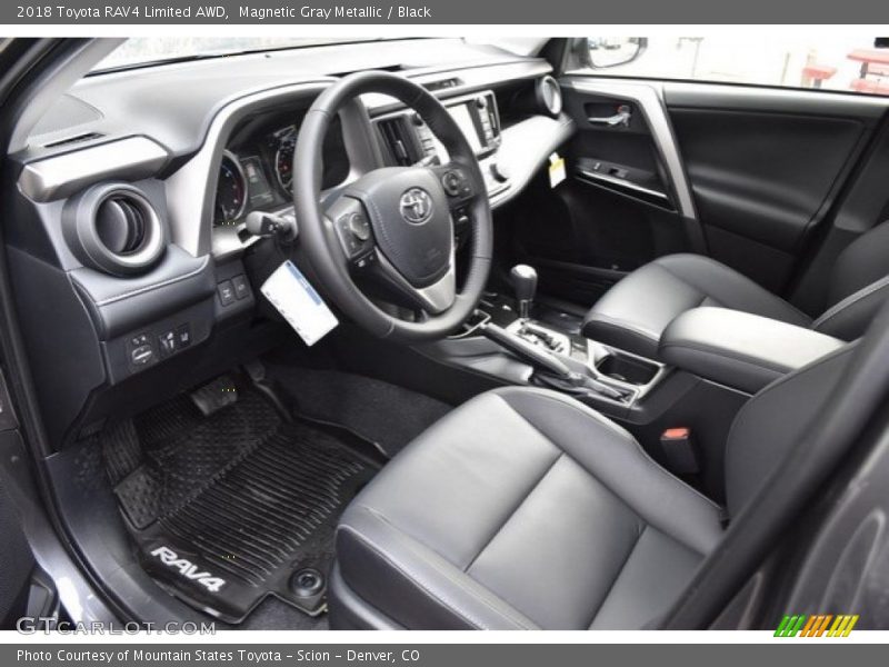 Magnetic Gray Metallic / Black 2018 Toyota RAV4 Limited AWD