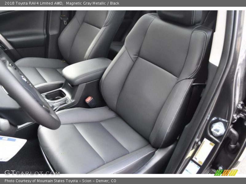 Magnetic Gray Metallic / Black 2018 Toyota RAV4 Limited AWD