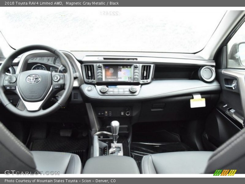 Magnetic Gray Metallic / Black 2018 Toyota RAV4 Limited AWD