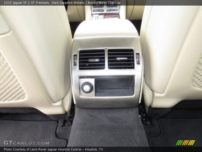 Dark Sapphire Metallic / Barley/Warm Charcoal 2015 Jaguar XF 2.0T Premium