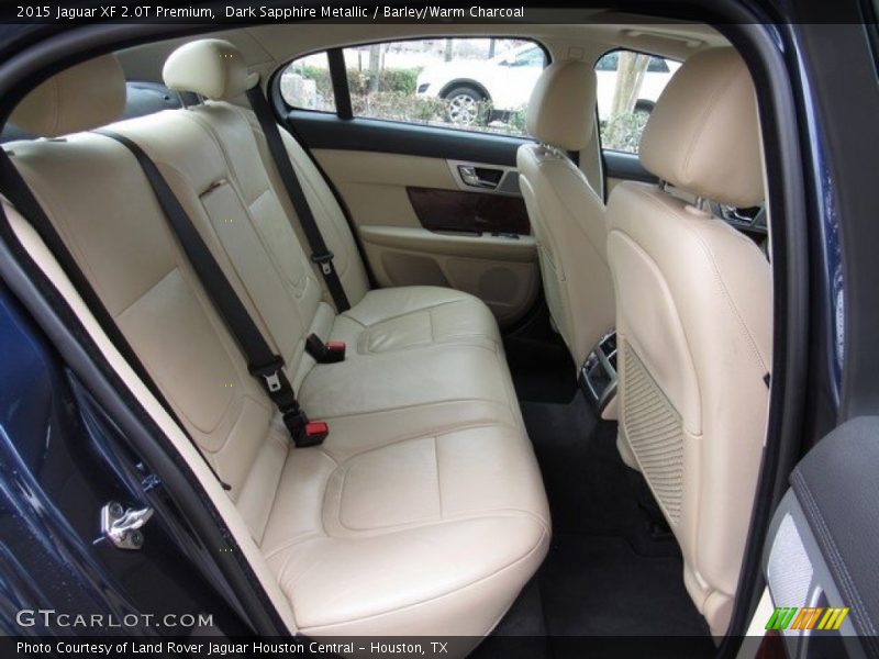 Dark Sapphire Metallic / Barley/Warm Charcoal 2015 Jaguar XF 2.0T Premium