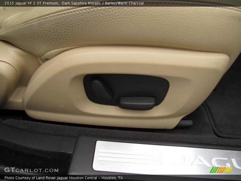 Dark Sapphire Metallic / Barley/Warm Charcoal 2015 Jaguar XF 2.0T Premium