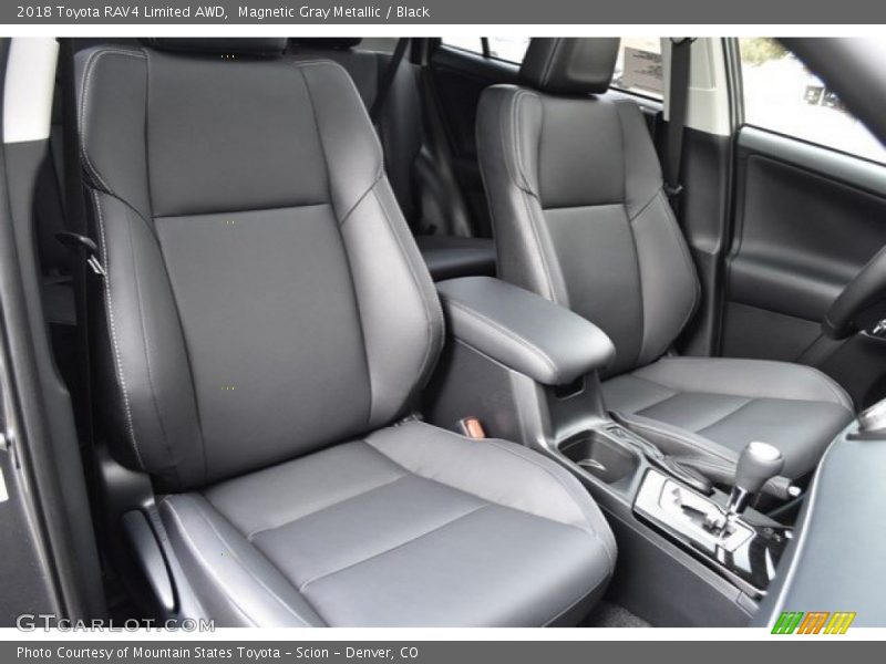 Magnetic Gray Metallic / Black 2018 Toyota RAV4 Limited AWD