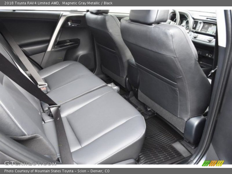 Magnetic Gray Metallic / Black 2018 Toyota RAV4 Limited AWD
