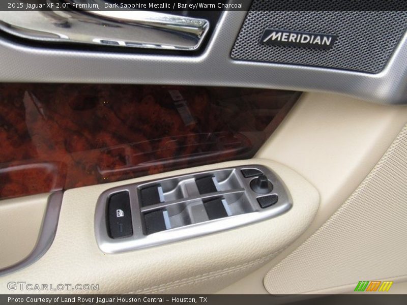 Dark Sapphire Metallic / Barley/Warm Charcoal 2015 Jaguar XF 2.0T Premium