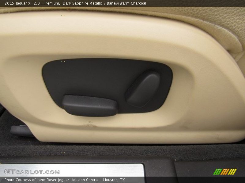 Dark Sapphire Metallic / Barley/Warm Charcoal 2015 Jaguar XF 2.0T Premium