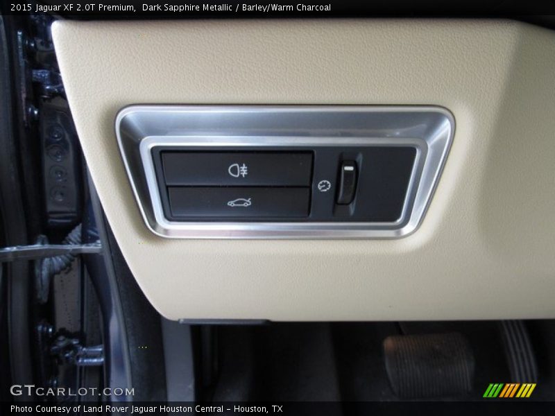 Dark Sapphire Metallic / Barley/Warm Charcoal 2015 Jaguar XF 2.0T Premium