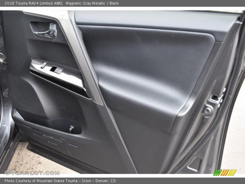 Magnetic Gray Metallic / Black 2018 Toyota RAV4 Limited AWD