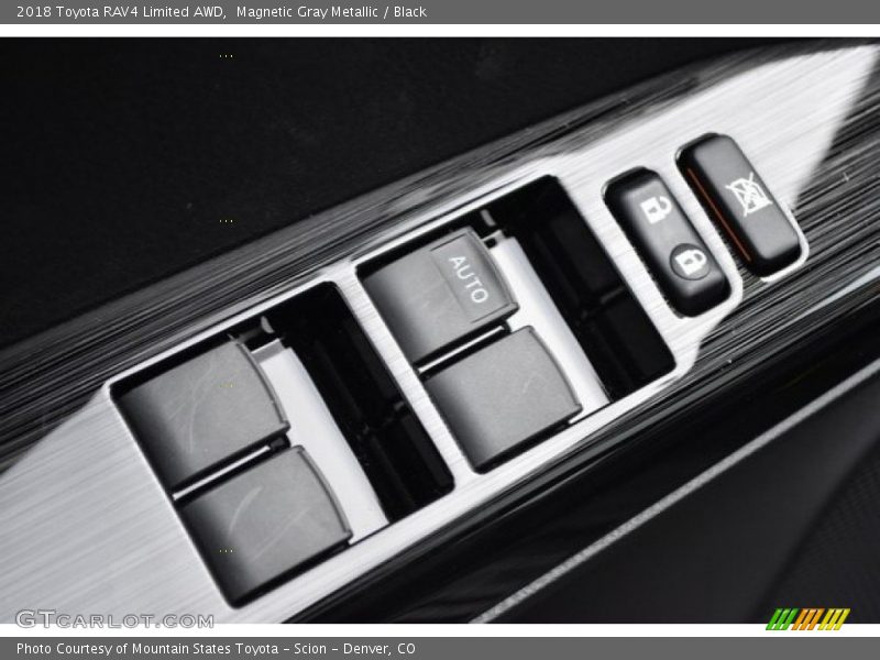 Magnetic Gray Metallic / Black 2018 Toyota RAV4 Limited AWD