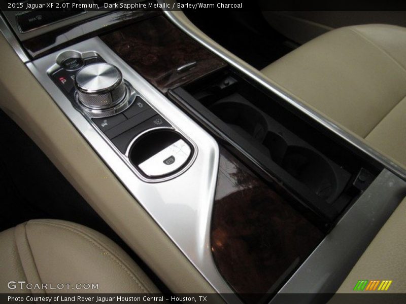 Dark Sapphire Metallic / Barley/Warm Charcoal 2015 Jaguar XF 2.0T Premium