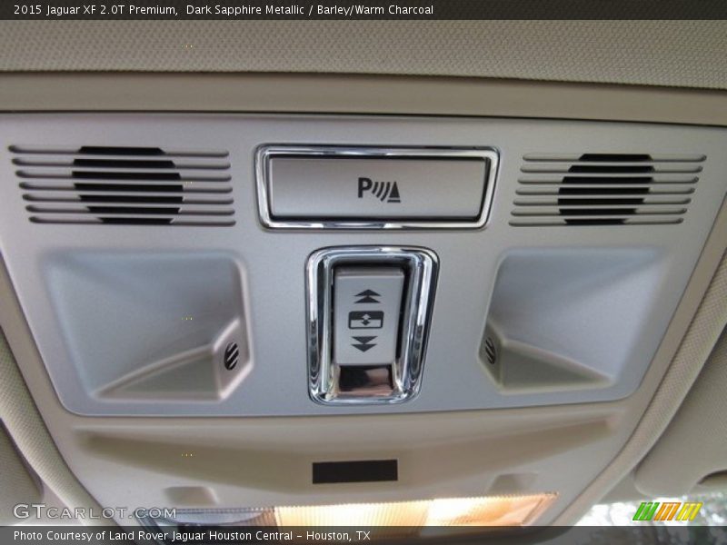 Dark Sapphire Metallic / Barley/Warm Charcoal 2015 Jaguar XF 2.0T Premium